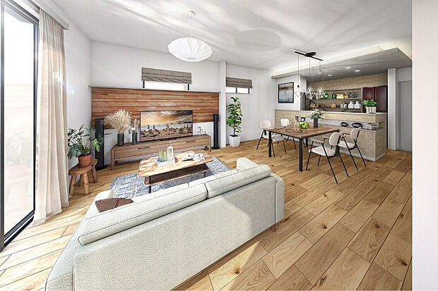 【個室の居】家族それぞれの時間を充実して過ごせるプラン※2号棟完成予想図