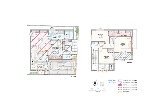【3LDK】3LDK＋ステアリビング＋土間収納＋パントリー＋ランドリーコーナー＋ウォークインクローゼット