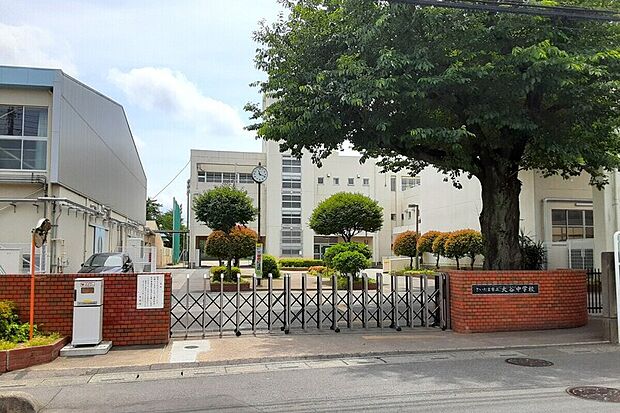 大谷中学校(現地より徒歩13分)