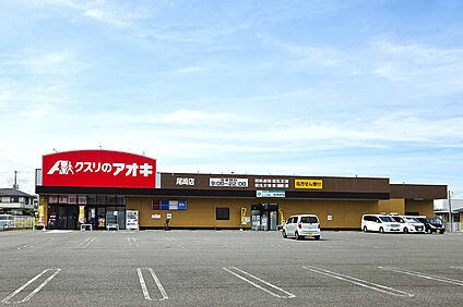 クスリのアオキ尾崎店（現地より徒歩11分） 約860m
