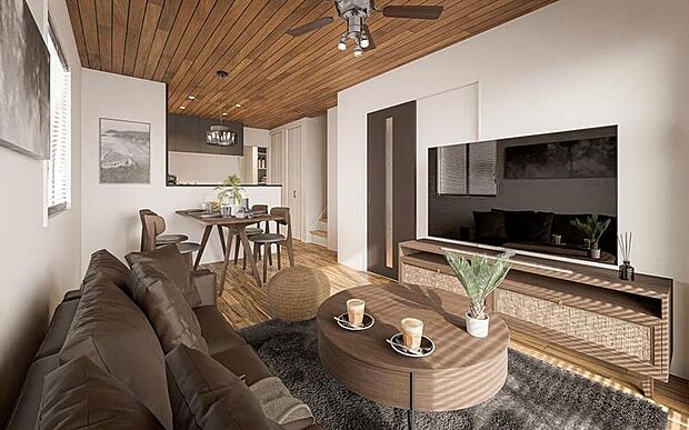 【ご家族の理想を叶える空間づくり。】一歩足を踏み入れるたびに、特別な思い出と温もりが感じられる住まいをお届けします。洗練されたデザインと機能性が融合し、日々の暮らしをより豊かに彩ります。