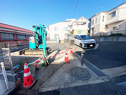 南側に開けた、 陽光あふれるゆとりの敷地