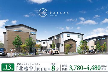 ポラスの分譲住宅 kotoco北越谷 外観