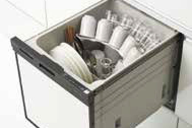 【【食器洗い乾燥機】】面倒な後片付けをサポートするビルトインタイプの食器洗い乾燥機です。毎日の家事を時間短縮してくれます。※写真はイメージです。