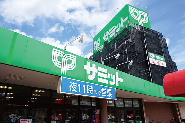 サミットストア太田窪店（現地より徒歩8分）