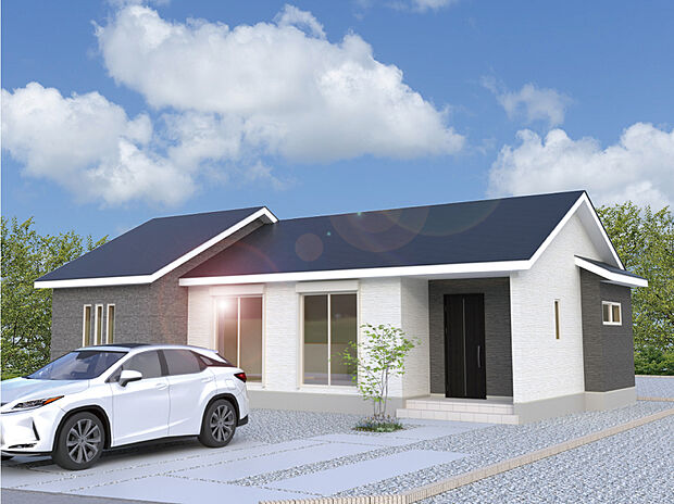 【6号棟外観完成予想図】※パースは設計図面を基にした完成予想図です。