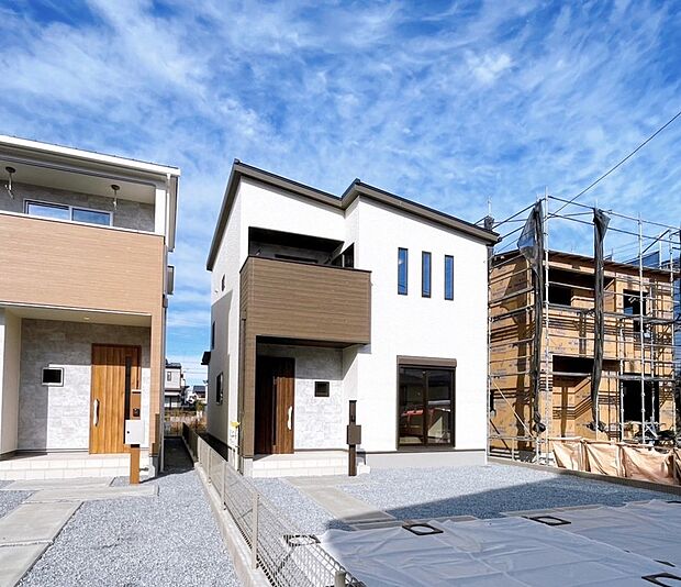 2号棟外構工事中現地(2026年1月)撮影