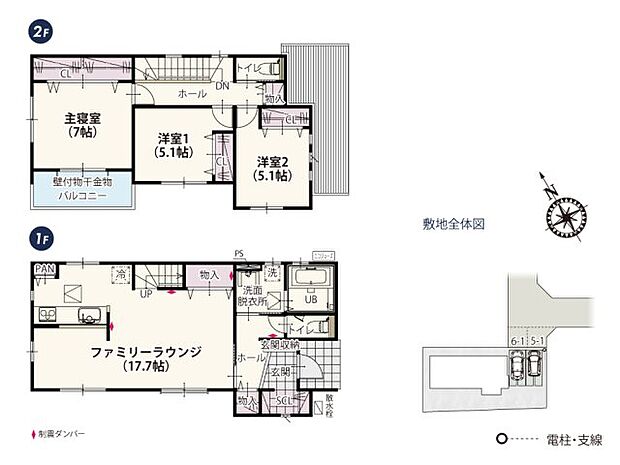 リビング階段は帰宅時、お風呂上りなど自分の部屋に行くときに必ずリビングを通るので家族と顔を合わせる時間が増えて自然と会話が増えます♪