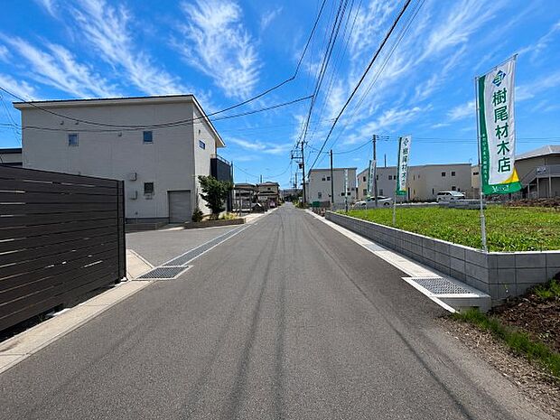 【土浦市真鍋第3期 現地外観】 ※令和8年8月時点