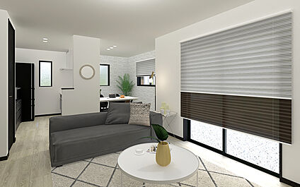 【2号棟 LDKイメージ】