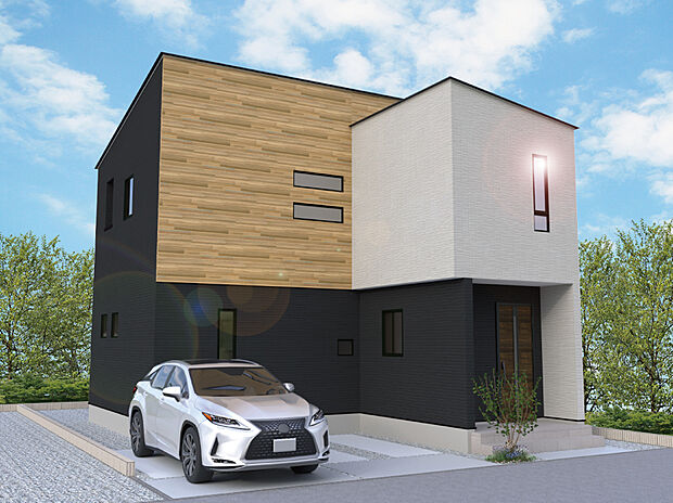 【【15号棟外観完成予想図】】※パースは設計図面を基にした完成予想図です。