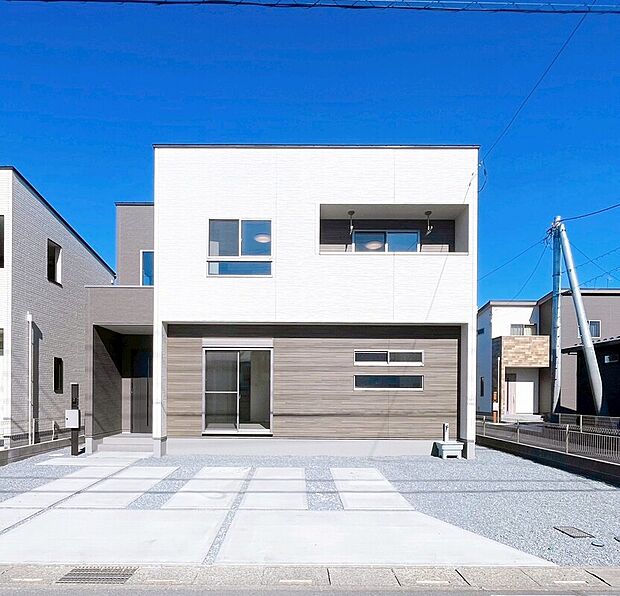 【【5号棟外観完成予想図】】※パースは設計図面を基にした完成予想図です。