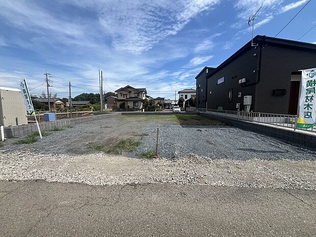 【【4号地　現地外観】】※令和7年9月時点