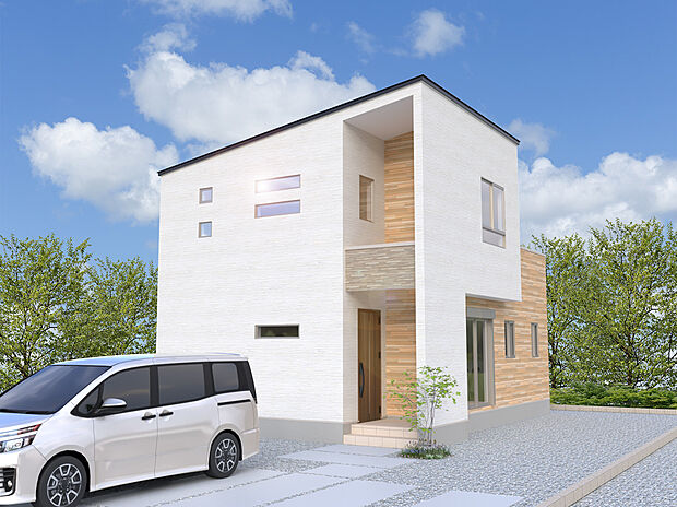 【【1号棟 外観イメージパース】】※画像は設計図面を基に作成したイメージです。