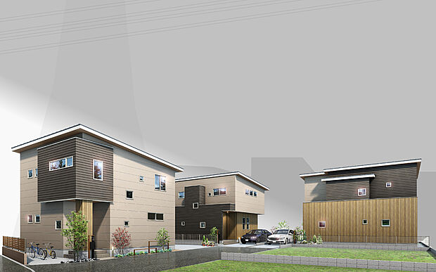 完成予想パース ※図面を基に作図しております。画像と現況に相違がある場合には現況優先とさせて頂きます。