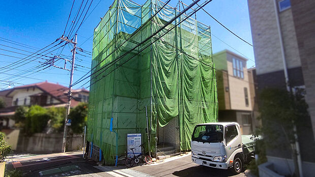 グリーンガーデン中浦和5期 F号棟 現在一生懸命建築中。