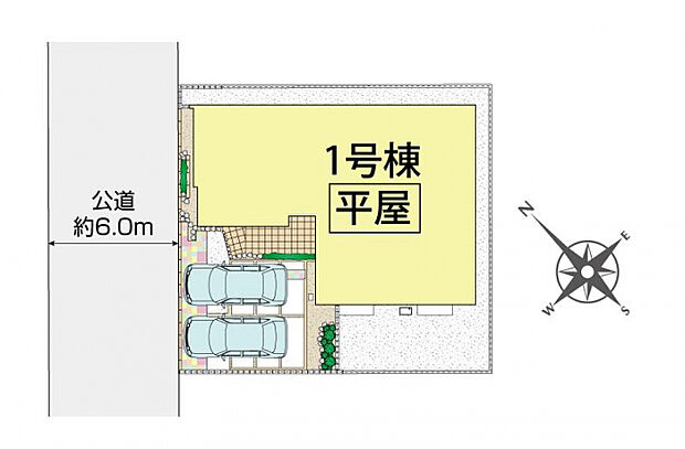 千葉市美浜区真砂5丁目1棟 区画図