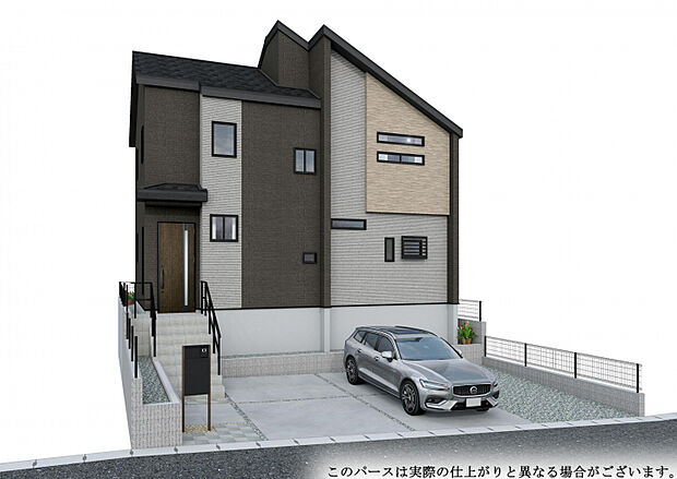 【完成予定パース】　仕様等、詳細は東栄住宅　千葉営業所【0120-57-1081】までお問合せください。