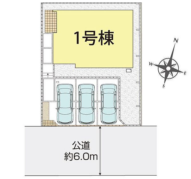 千葉市若葉区都賀の台1丁目2期1棟 区画図
