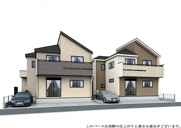 【完成予定パース】　仕様等、詳細は東栄住宅　千葉営業所【0120-57-1081】までお問合せください。