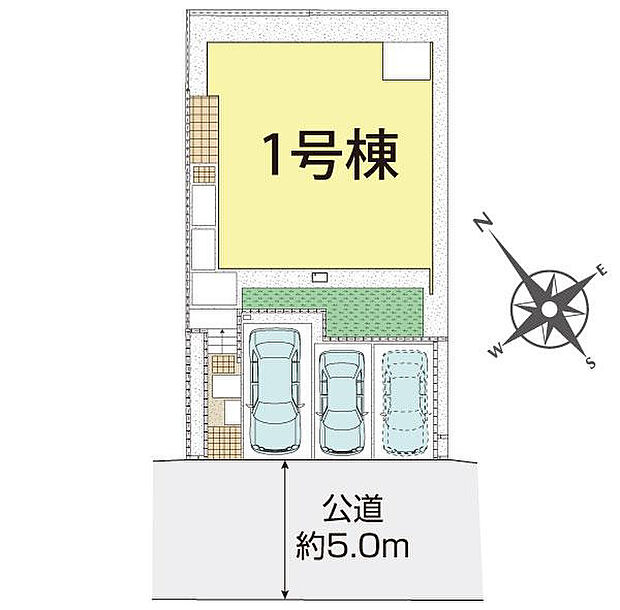 四街道市旭ケ丘2丁目4期1棟 区画図