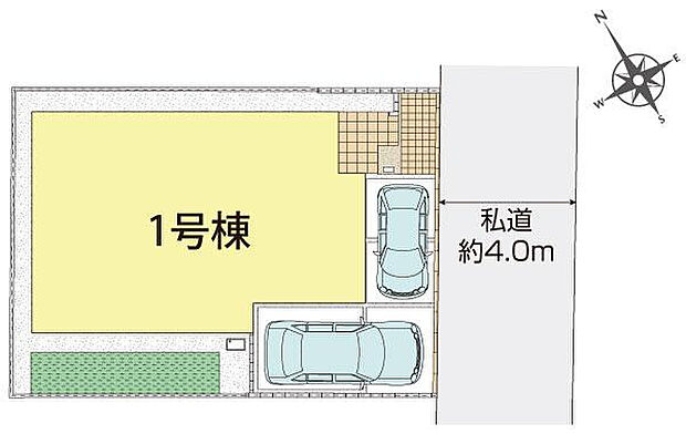 八千代市八千代台南2丁目1棟 区画図