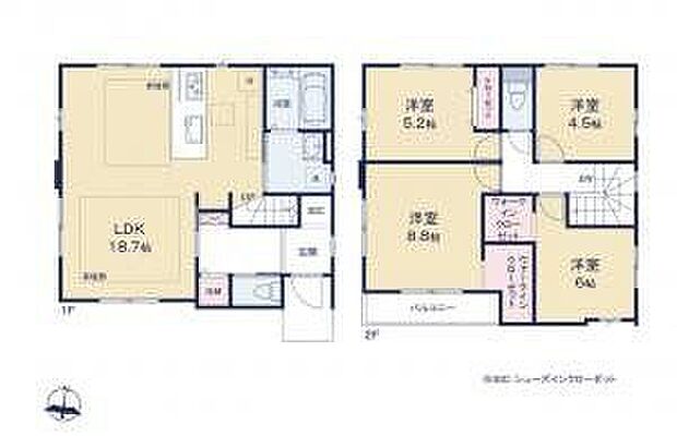 間取り図/2号棟