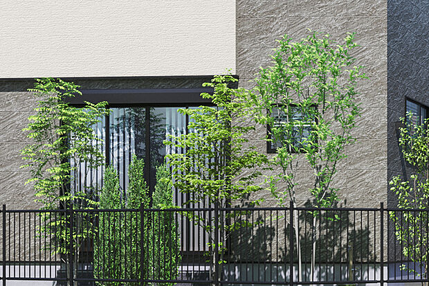 【四季折々の植栽】
街並みに潤いと日々の暮らしに癒やしを与えてくれる植栽を配しました。自然の息吹や季節の移ろいを感じられ、心豊かな暮らしが叶います。