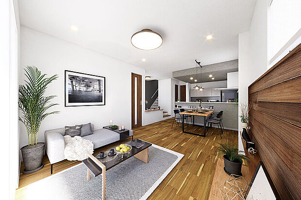 【【心ほどける木々に憩う、品を纏う住まい】】住まう人の理想に寄り添い、上質な日常を描く住まいを描きました。自分らしい瞬間を叶える個性輝く3つのプランニングと、美しい桐材のインテリアが暮らしを彩ります。