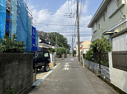 南西側前面道路（2026年7月24日撮影）