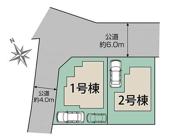 三鷹市大沢5丁目2棟 区画図