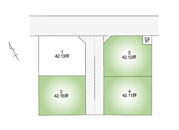 【3荒井町御旅】区画図。ご相談やご案内はお気軽にご予約ください。TEL:0120-31-8848