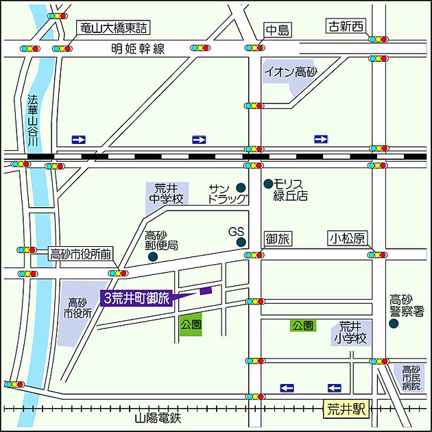 交通図