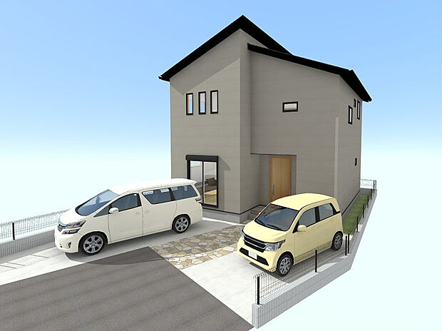 【BV3播磨町二子3号地】完成予想外観パース