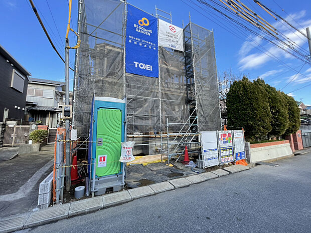 建築中（12.22撮影）　