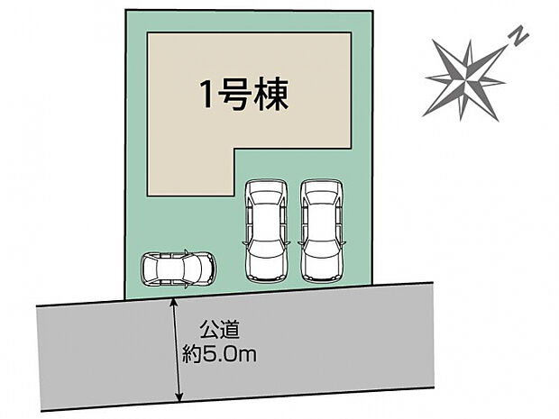 八千代市八千代台北13丁目1棟 区画図