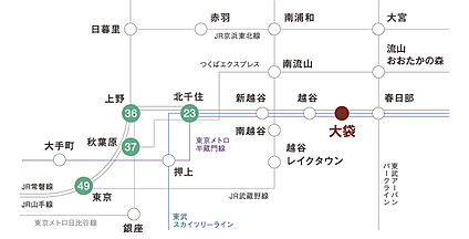 交通図