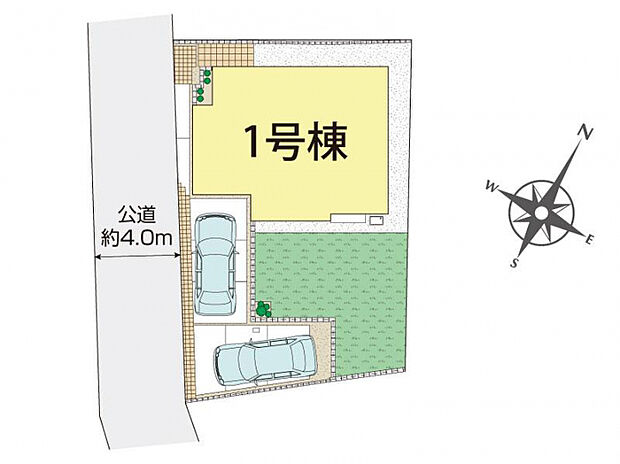 横浜市旭区東希望が丘2期1棟　区画図