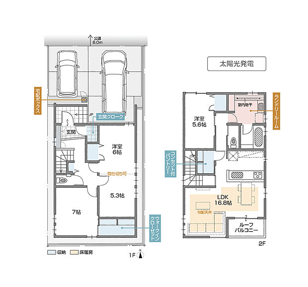 (B棟)、価格3790万円、2LDK+2S、土地面積103.79m2、建物面積118.32m2