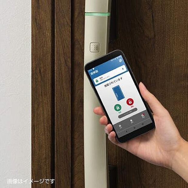 【■スマートキー■】スマホで簡単施解錠。便利なリモコンキー＆タグキー付き。
・専用アプリをインストールしてお手持ちのスマホで施解錠。
・離れたところからもリモコンで操作可能。
・タグキーでらくらく操作も。