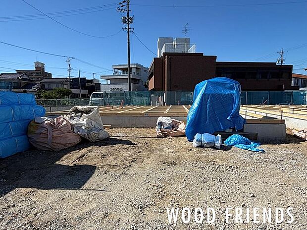 【現地外観写真】敷地面積145m2超でゆとりある住まい。B棟外観現地(2026年7月)撮影
