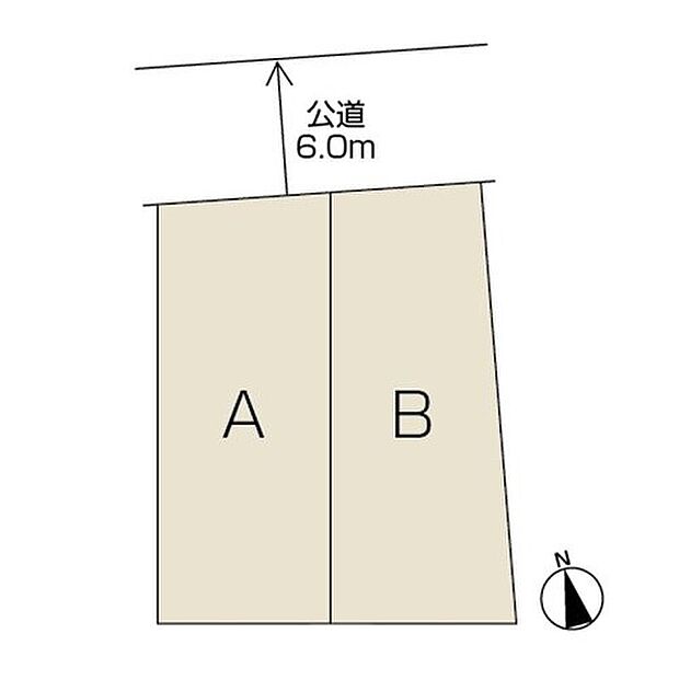 【全体区画図】※図面と異なる場合は現況を優先とします。