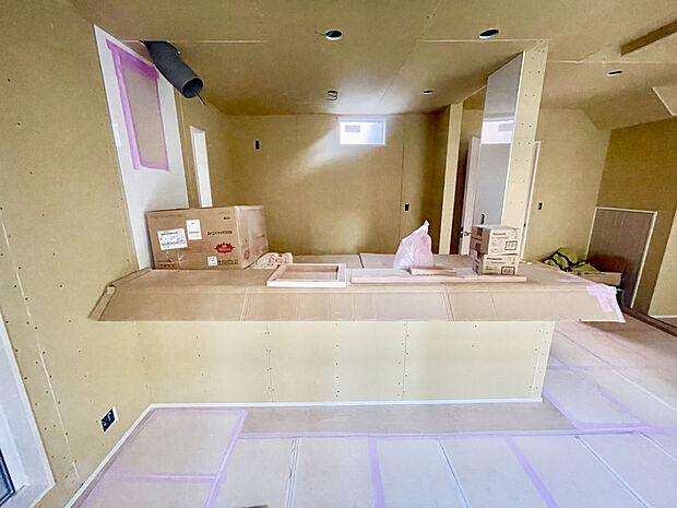 【【キッチン】12/15現在】対面式キッチン♪家族の会話が広がる