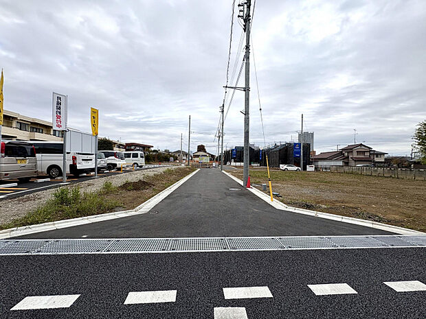 【現地土地写真】　東村山市野口町に全13棟の新コミュニティが誕生します！西武鉄道新宿線/国分寺線「東村山」駅まで徒歩10分◎毎日の通勤や通学、休日のお出かけにも便利な立地です。