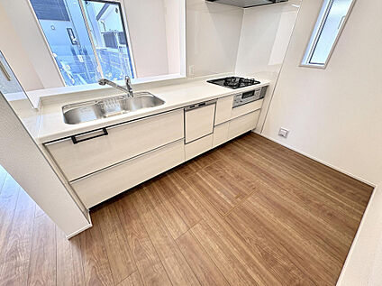 【4号棟/洗面+可動棚】