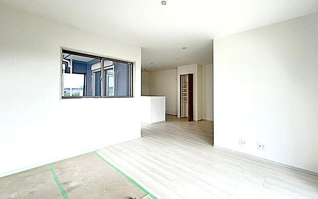 施工中写真：LDK（2号棟）