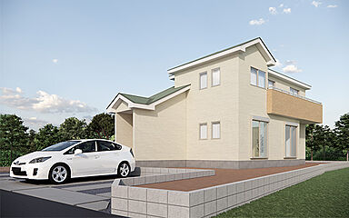 いろどりアイタウン 筑西市市野辺 外観