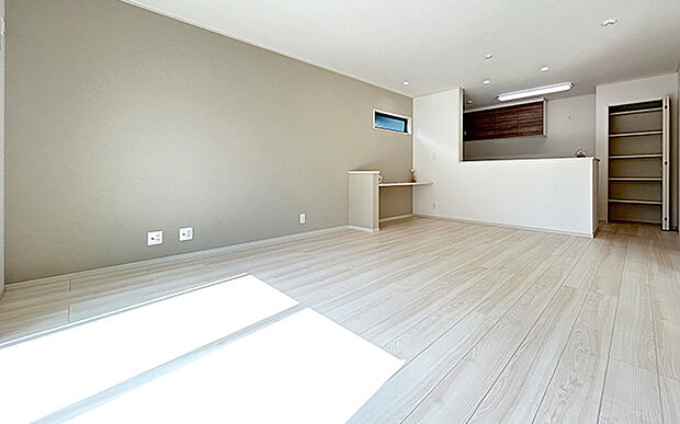 現地写真：LDK（1号棟）