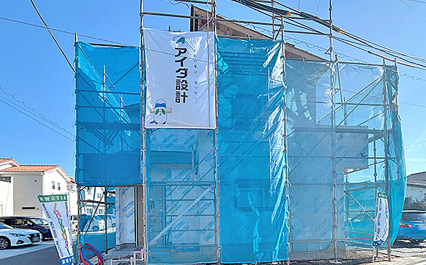 現地写真：建築中（14号棟）