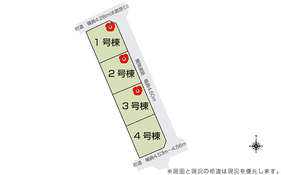 完成予想図：外観（4号棟）